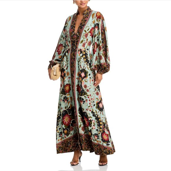 FARM Rio Flowing Beauty Maxi Dress, Size XS, NWT 🇧🇷 - Picture 2 of 16